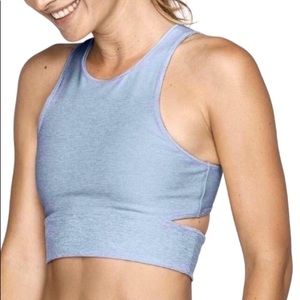 Outdoor Voice Slashback Crop Top Sports Bra